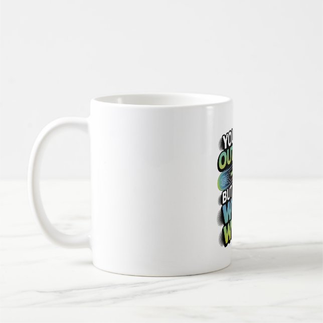 Artificial Intelligence Work With AI Graphic Coffee Mug (Left)