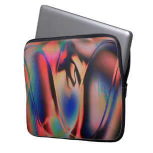 Artificial late afternoon, inflated skinned style  laptop sleeve