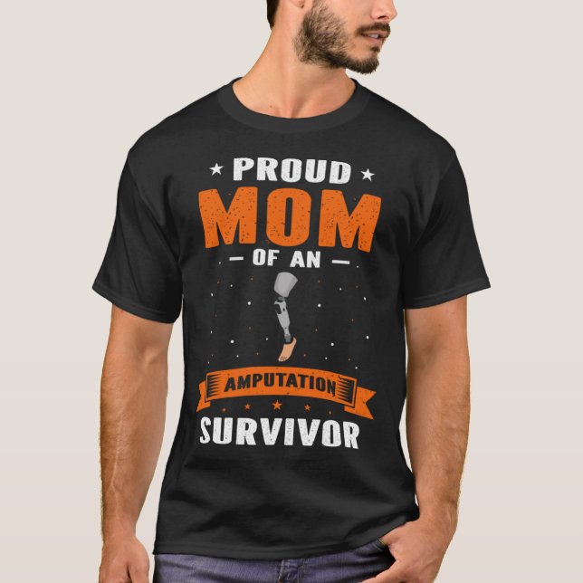 Artificial Leg Theme for Prosthetic Limbs and Bion T-Shirt (Front)