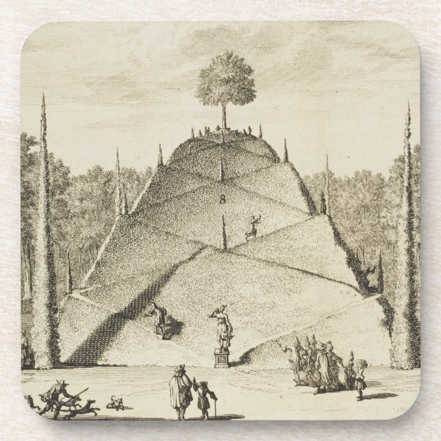 Artificial Mount Parnassus, engraved by Johannes V Coaster (Front)