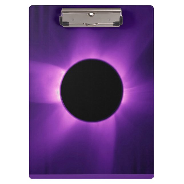 Artificial Solar Eclipse from Space Clipboard (Front)