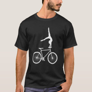 Artificial Wheel Driving Art Cycling Art Cyclist C T-Shirt