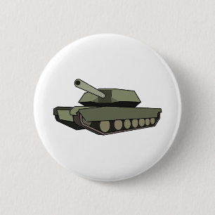 Artillery Tank 6 Cm Round Badge