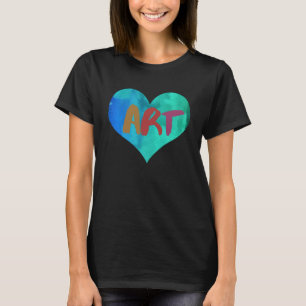 Artis Teacher For Colourful Heart 2 T-Shirt