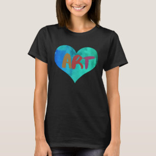 Artis Teacher For Colourful Heart 2 T-Shirt