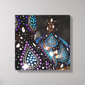 Artisan Craft Gourd Turkish Lanterns Acrylic Art Canvas Print