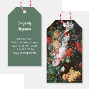 Artisan Handmade Soap Floral Hang Tag