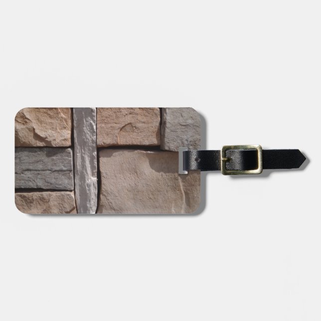 Artisan Masonry Luggage Tag (Front Horizontal)