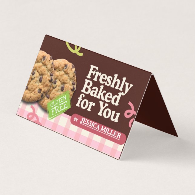 Artisanal Bakery Business Card (Front)