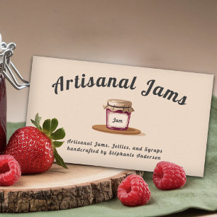 Artisanal Jams & Jellies Business Card