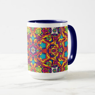 Artisanal Moroccan Mandala Coffee Mug