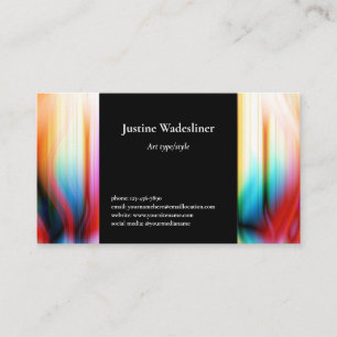 Artist Artwork Business Card
