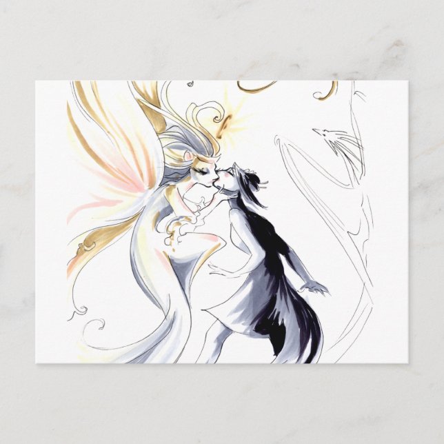 Artist as Goddess Postcard (Front)