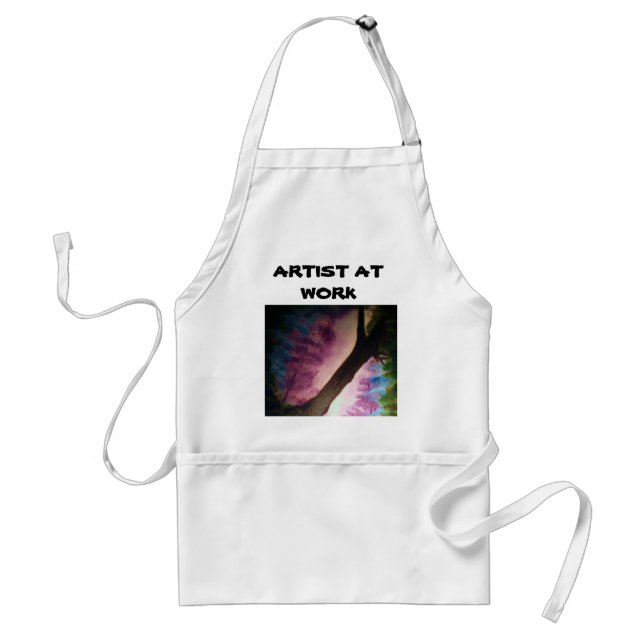 ARTIST AT WORK  art smock Standard Apron (Front)