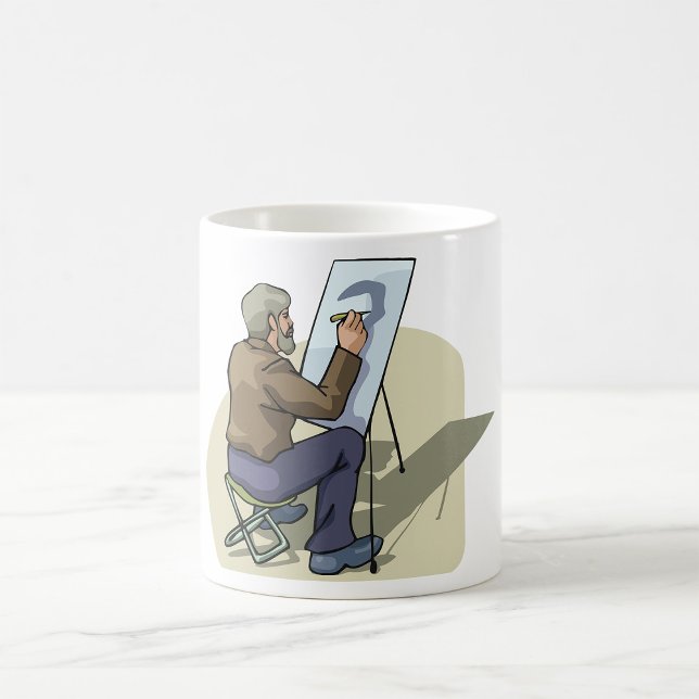 Artist At Work Coffee Mug (Creator Uploaded)