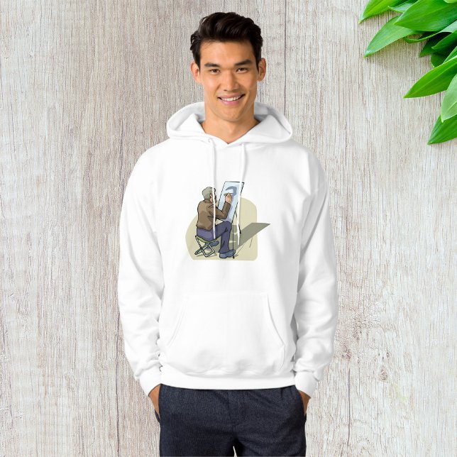 Artist At Work Hoodie (Creator Uploaded)