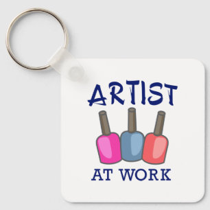 Artist at Work Key Ring