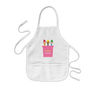 Artist at Work Little Artist Paintbrushes Apron
