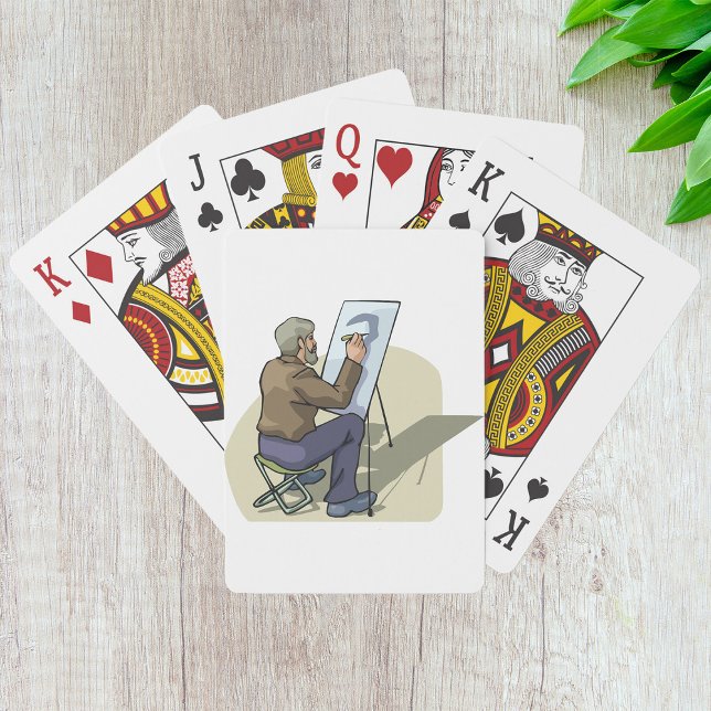 Artist At Work Playing Cards (Creator Uploaded)