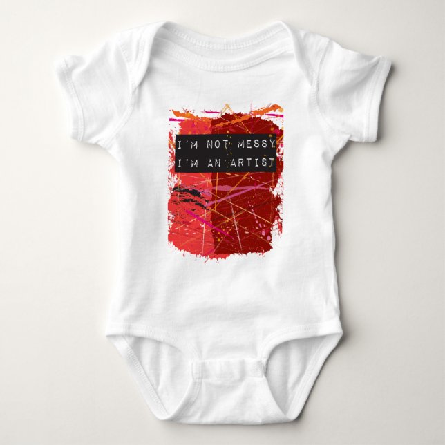 Artist Baby Bodysuit (Front)