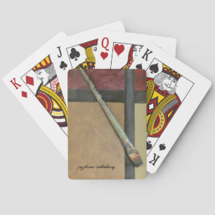 Artist Brush Playing Cards