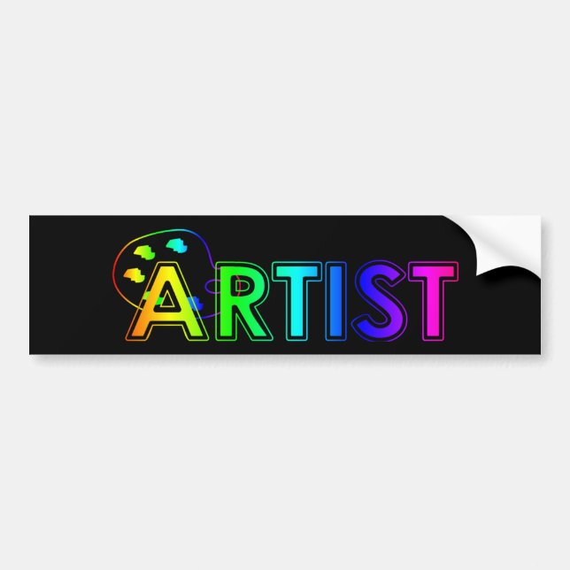 Artist Bumper Sticker (Front)