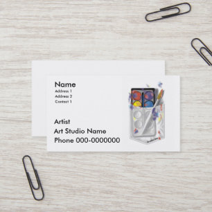 Artist business card