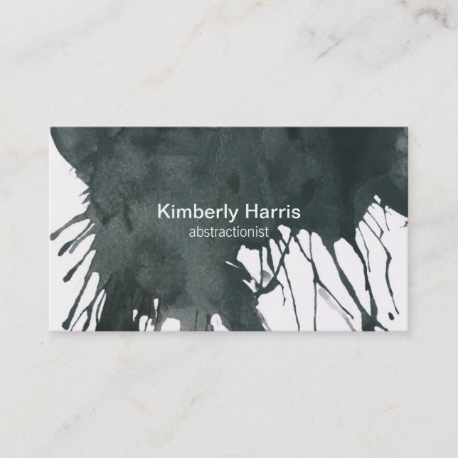 Artist Business Card (Front)