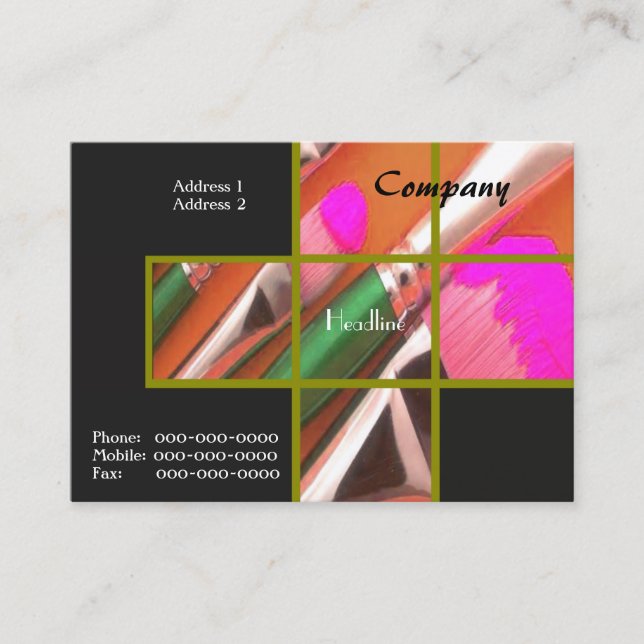 Artist Business Card (Front)