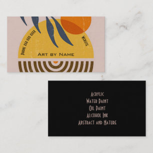 “Artist” Business Card