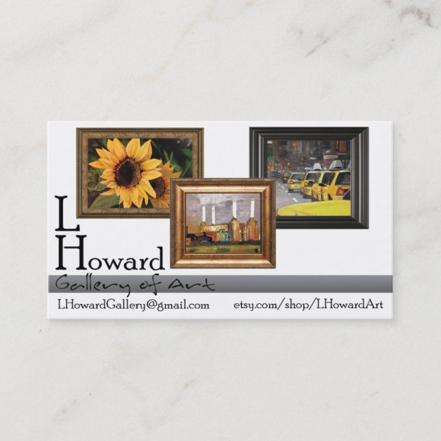 Artist Business Card (Front)