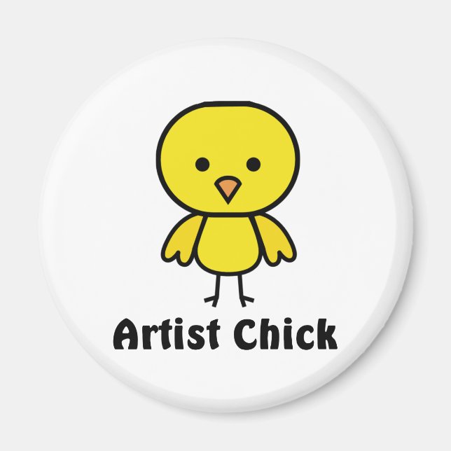 Artist Chick Magnet (Front)