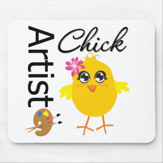 Artist Chick Mouse Pad