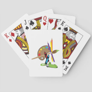 Artist Colour Pallet Playing Cards