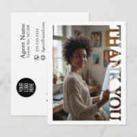 Artist Commission small business Photo Thank You