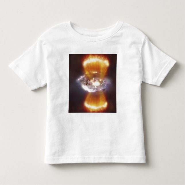 Artist concept of a galaxy toddler T-Shirt (Front)