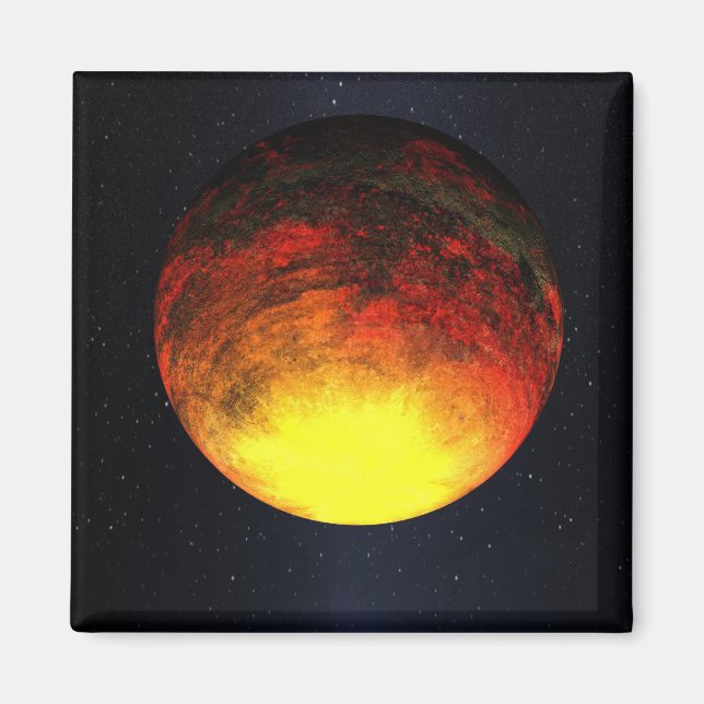 Artist concept of Kepler-10b Magnet (Front)