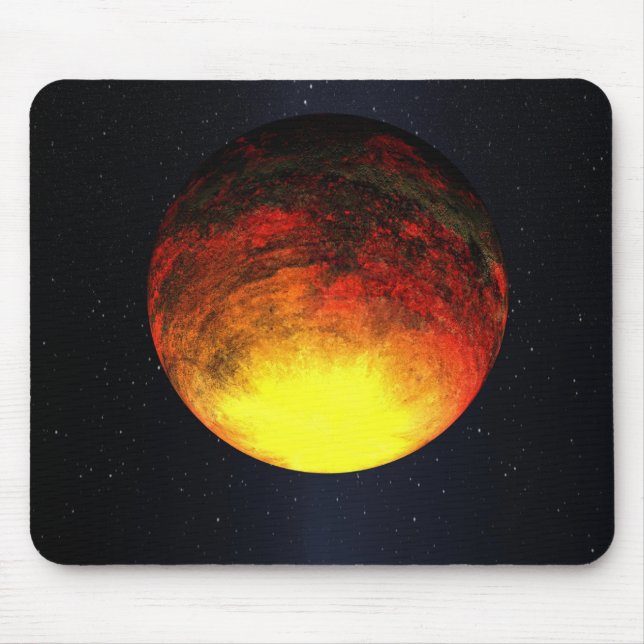 Artist concept of Kepler-10b Mouse Pad (Front)