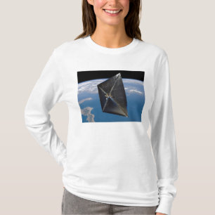 Artist concept of NanoSail-D in space T-Shirt