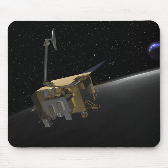 Artist Concept of the Lunar Reconnaissance Orbi 4 Mouse Pad (Front)