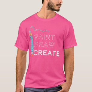 Artist Drawing Drawing Painting T-Shirt