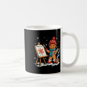 Artist Gingerbread Painter Art Teacher Student Chr Coffee Mug