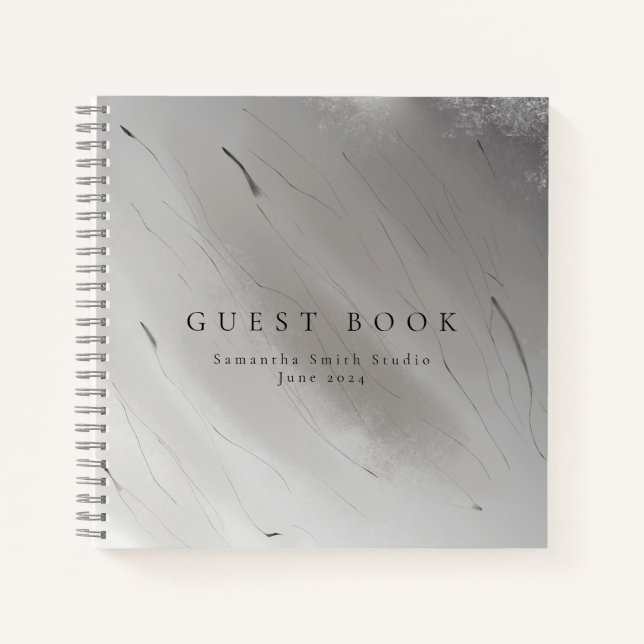 Artist Guest Book for Exhibition Art Show (Front)