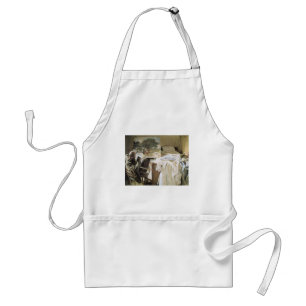 Artist in His Studio by Sargent, Vintage Fine Art Standard Apron