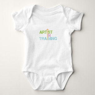 Artist in training baby bodysuit