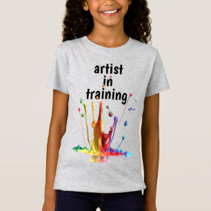Artist in Training, w/ spattered paint T-Shirt