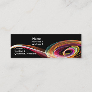 Artist Mini Business Card