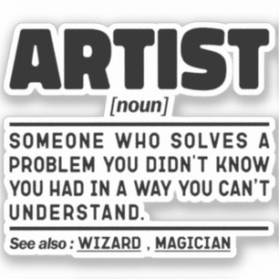 Artist Noun Definition Funny Sayings Cool