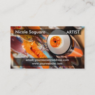 Artist Painter Business Card