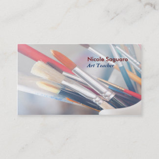 Artist Painter Teacher Business Card